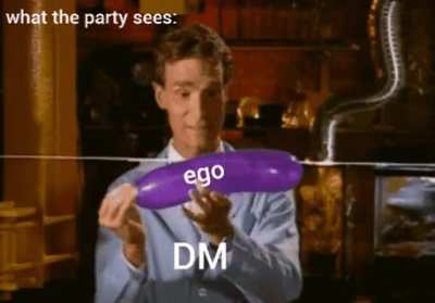 Why do some DMs insist on doing this? Just don't