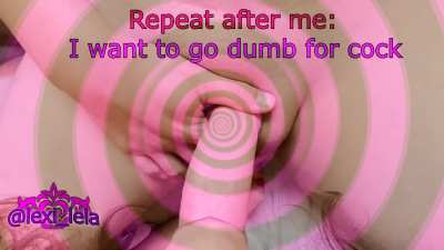 This is your sign to get out there and SUCK COCK!