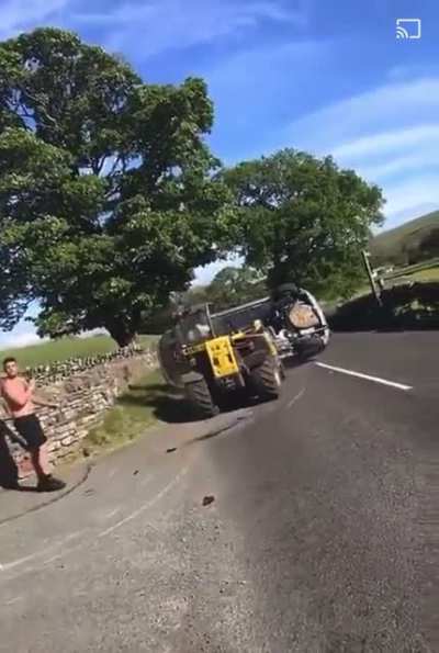 Don’t park on this Englishman’s farm!