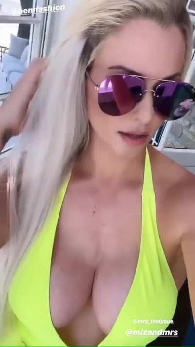 She's killing it today