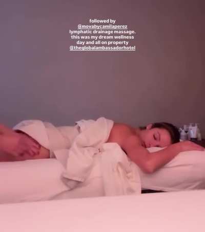 Lymphatic drainage massage