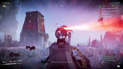 Machine Gun vs patched War Strider
