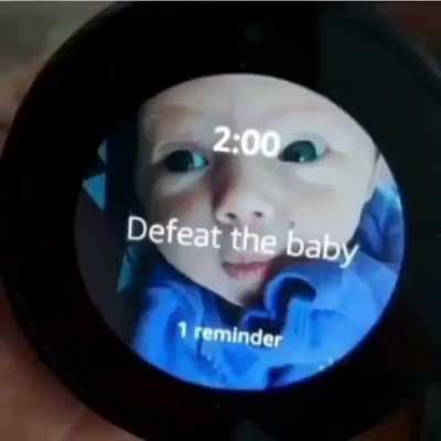 Defeat the baby