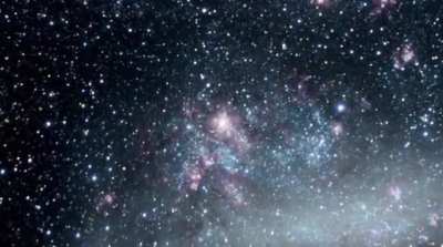 NASA’s James Webb Space Telescope captures thousands of never seen before young starts in the Tarantula Nebula in this mesmerizing video traveling 161,000 light years in under a minute