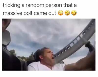 He probably have seen his entire life flashing