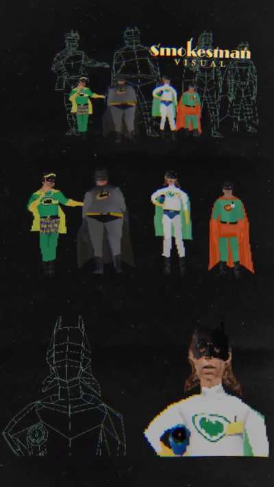 Los Batmanes del Mercosur (Testeando modelos 3d)