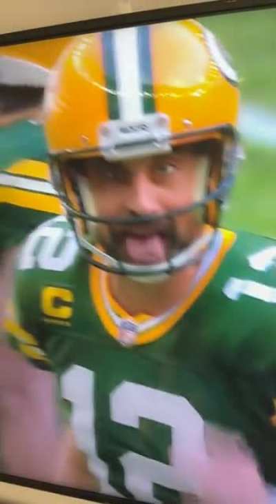 Rodgers always looks so zooted.