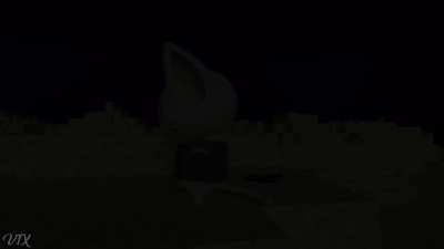 WhiteCat in Minecraft..