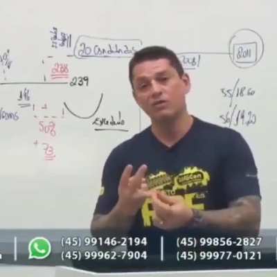 Então só sobrou... putz