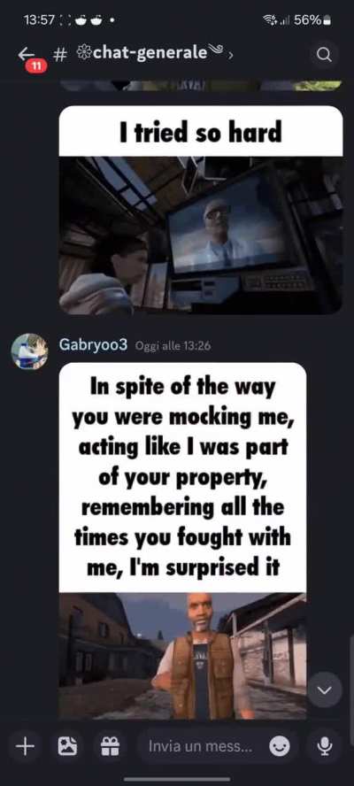 I remade In The Virtual End by only gifs