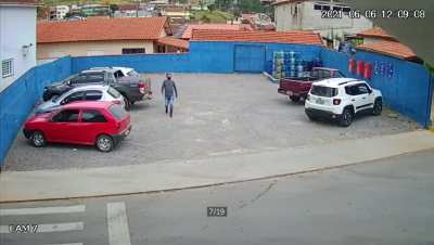 Hit and run case.