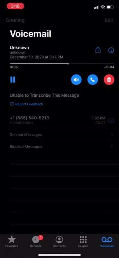 Kinda scary voicemail, anyone know what is is?