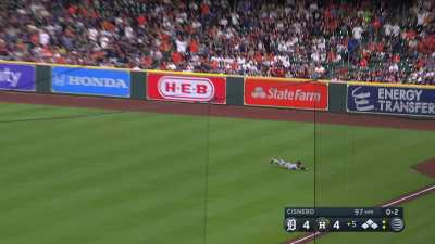 [Highlight] [Highlight] Matt Vierling robs Mauricio Dubón of the go-ahead RBI in early April with Statcast's best-rated catch of the season