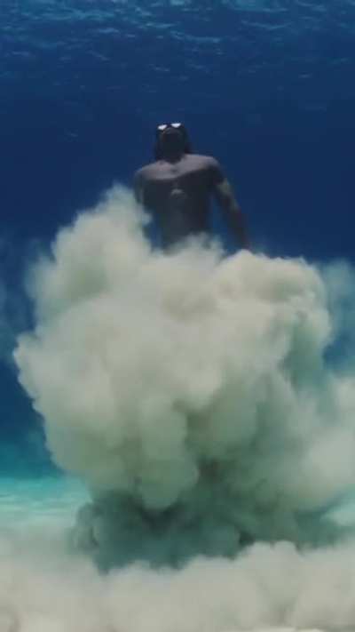 A squid or aqua man