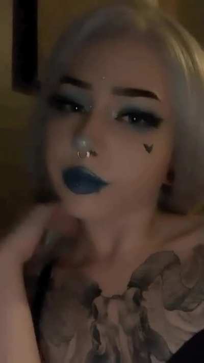 Look at how cute my tongue is uwu