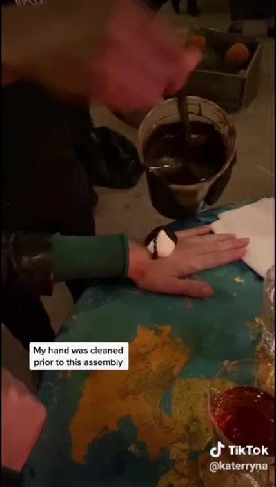 Go ahead, burn my hand.