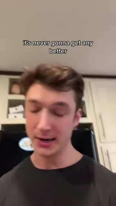 he's right