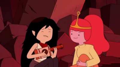 Marceline bubblegum kiss scene