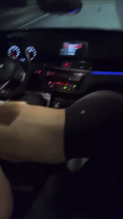 In the car, I just can’t wait…