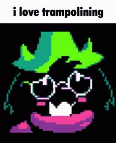 Ralsei love trampolining