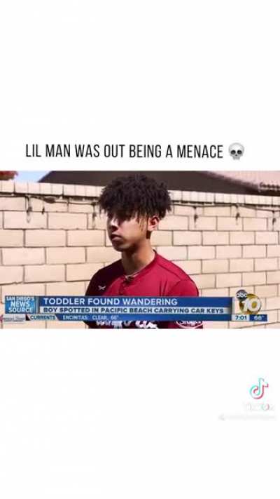 How does he keep getting on the news