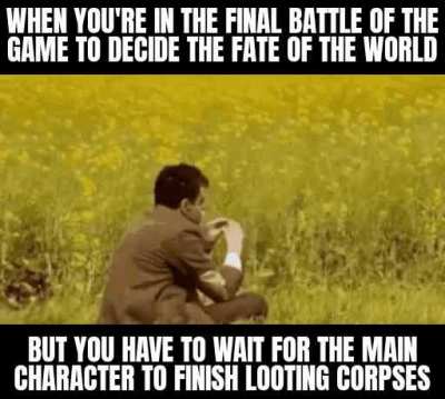 So....guess we just stand here doing nothing then