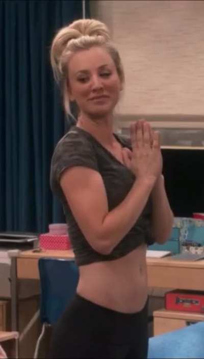 The yoga scene