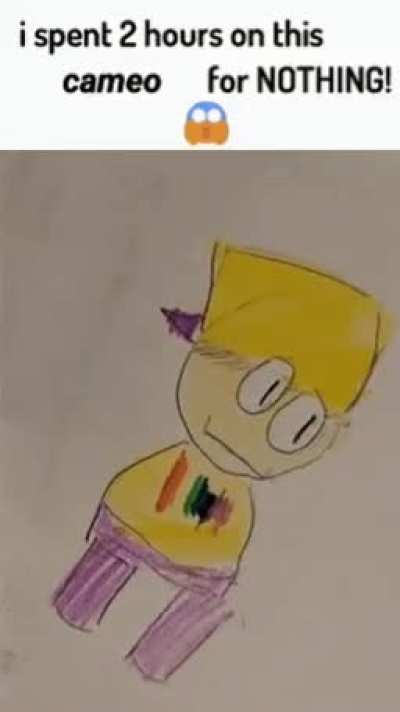 I spentt TWO hours on this cameo...