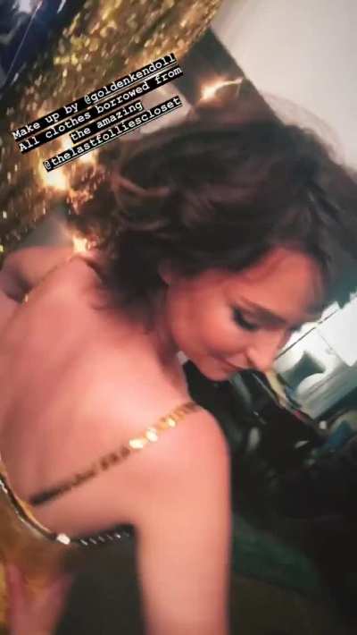 Milana Vayntrub has become my favorite ball drainer