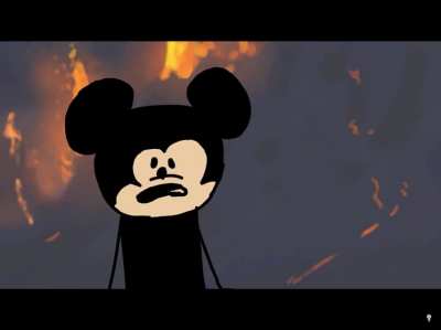 (Yes, this is the third post in like 5 minutes from me) Donald Duck burns