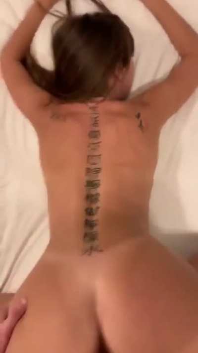 She pushes back
