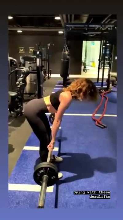 working out