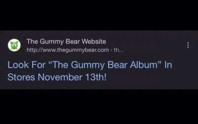 gummy bear