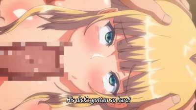 She's already all wet