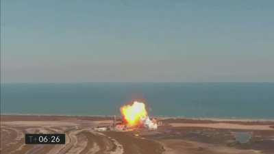 Приземление второй ступени прототипа корабля SpaceX SN9 произошло по схеме RUD (Быстрой Незапланированной Разборки).