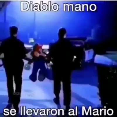 Mario se sacrifico para que los nintenderos no se los llevarán por pedofilia