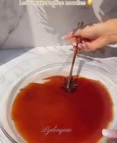 Coffee noodles