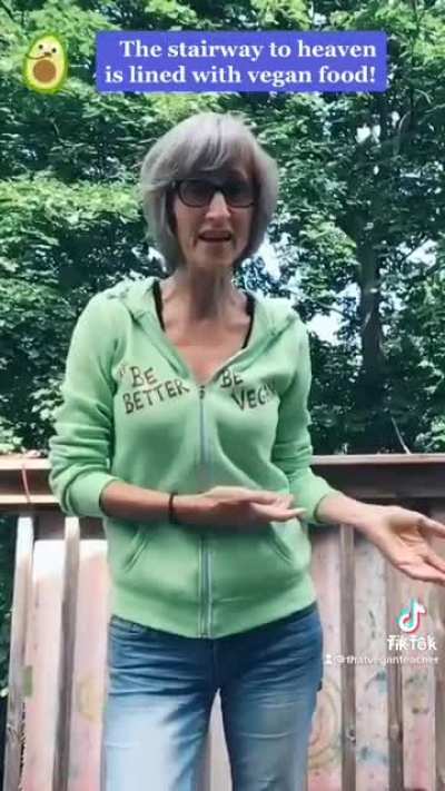 Vegan teacher trying to force veganism into Christianity.