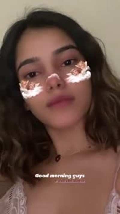 she knows..