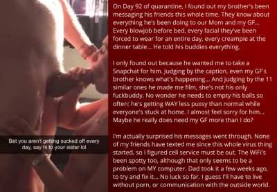 Quarantining with your GF was a mistake, Chapter 13