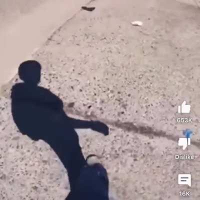 lady stops mid road and cyclists does this