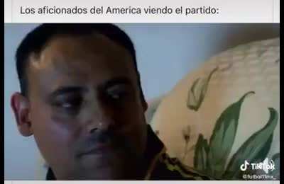 Los mods viendo el partido del América