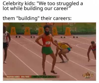Struggling in bollywood race.