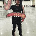 16-bit Metroid cosplay