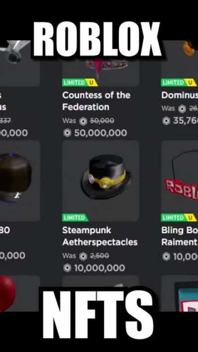 ROBLOX NFTS