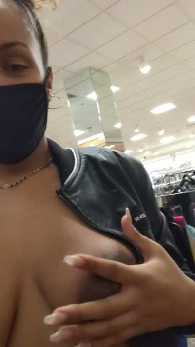 I love wearing my favorite top at the mall
