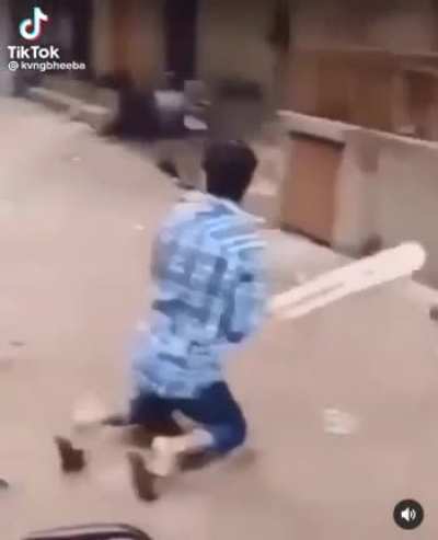 Playing ball in the streets is dangerous!