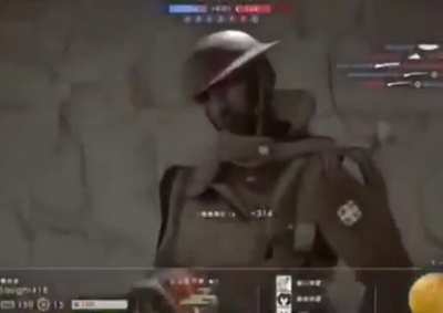 Damn they fr sent a lightskin to a warzone