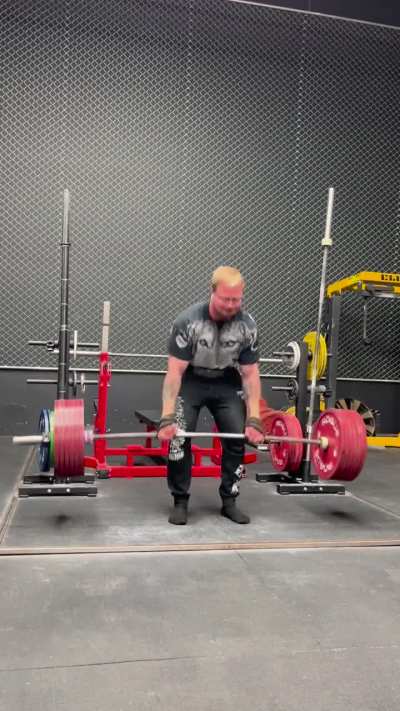 755lb x3 Raw Deadlift PR