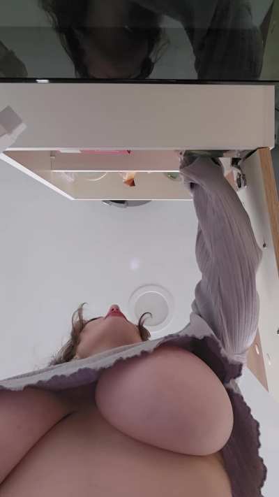Your view when I I get distracted during a video call